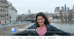 Desktop Screenshot of cindyalvarez.com